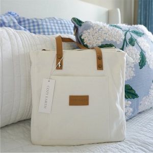 NWT Cozy Earth canvas tote bag
